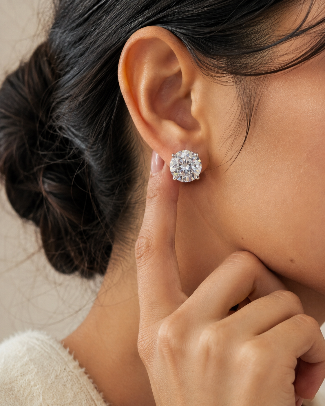 Sparkling studs